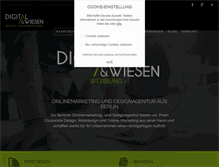 Tablet Screenshot of digitalundwiesen.de